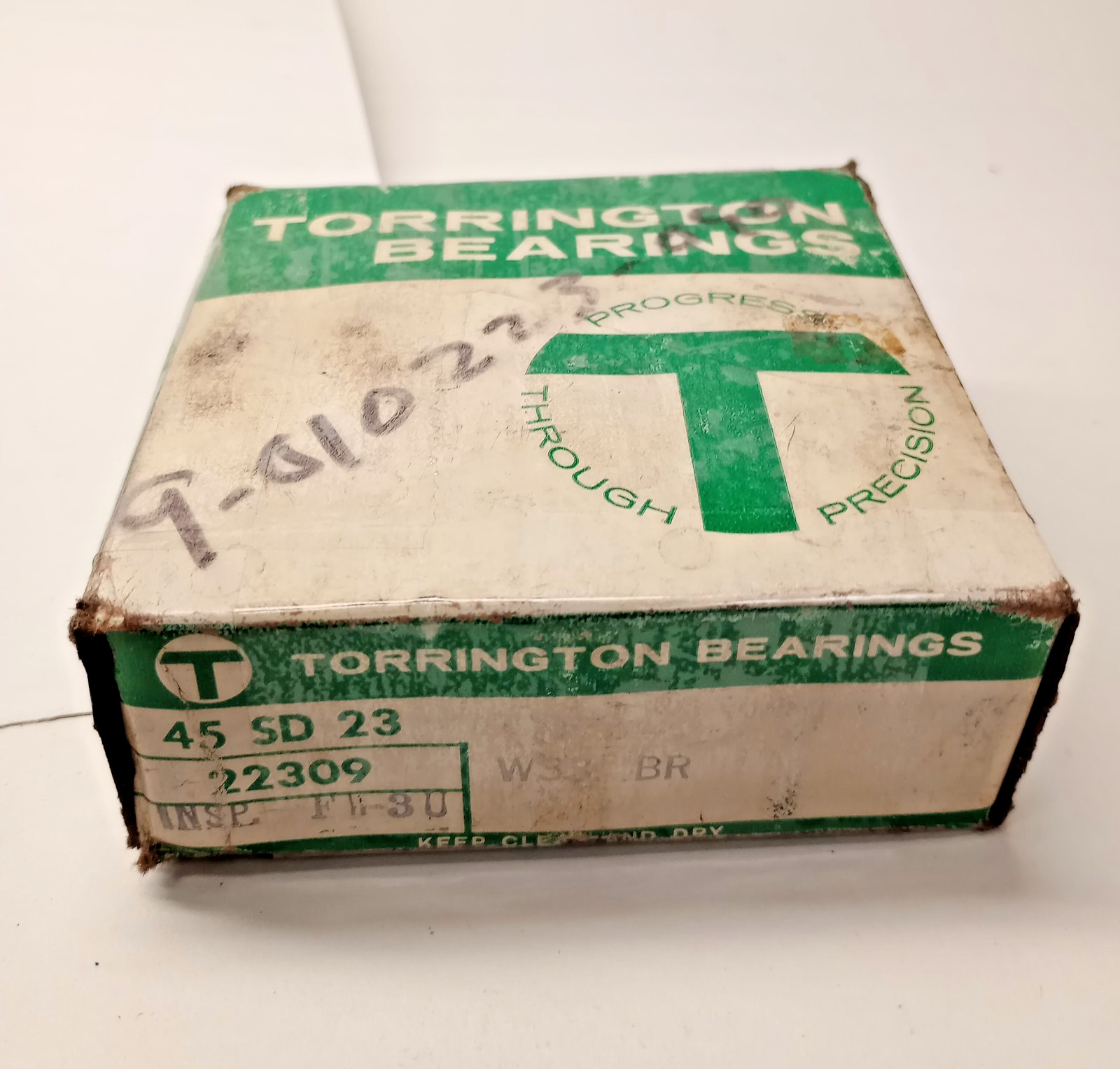 Torrington 45SD23W22BRF5 Spherical Roller Bearing USA 45x100x36mm 22309W33/W22F5