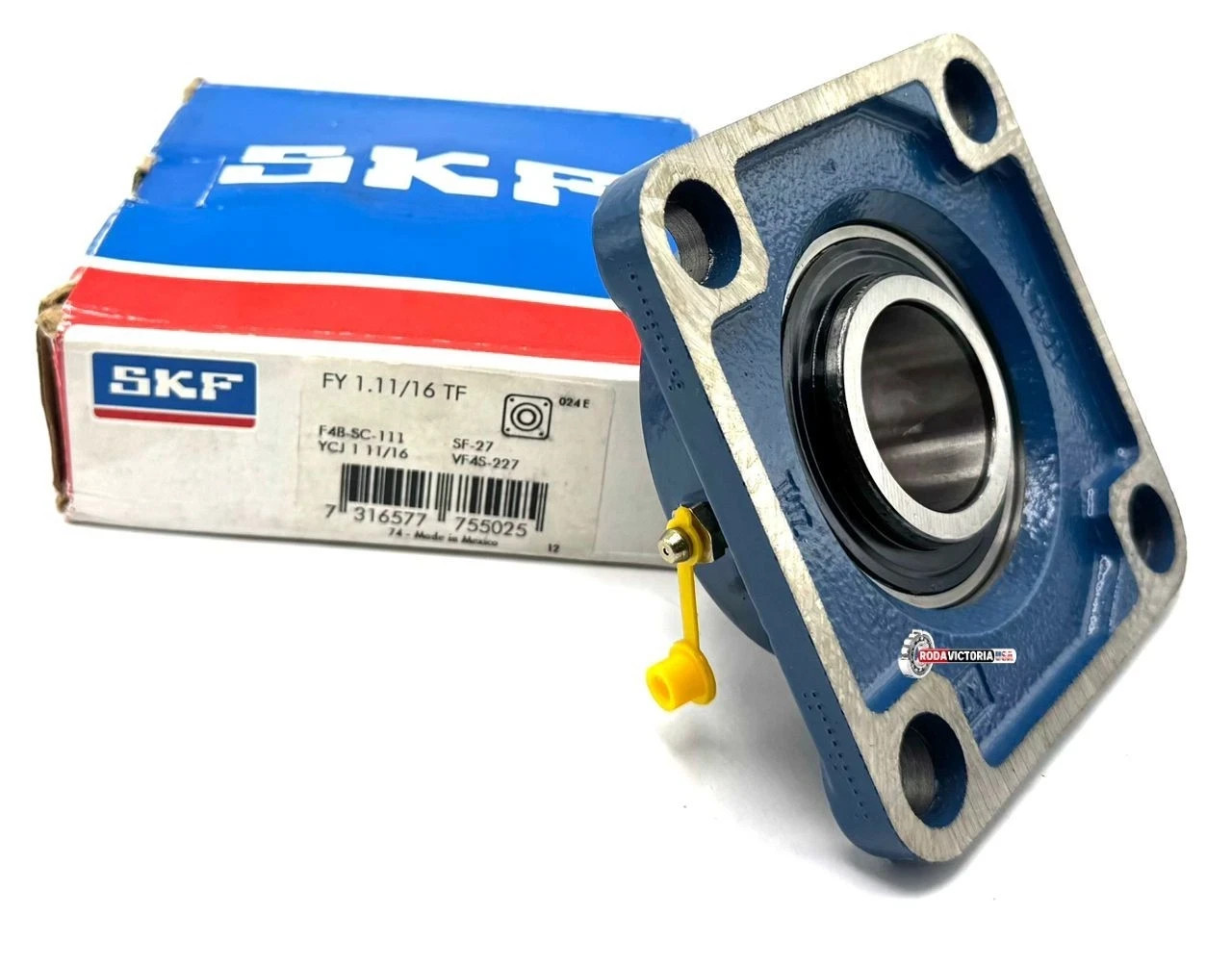 SKF FY1.11/16 TF Housing and Bearing (assembly) YAR209-111-2F + FY50ID 42.863 mm