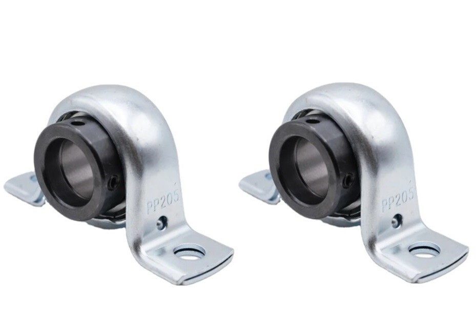 2-Pack 1/2″ SAPP201-8 Pressed Steel Pillow Block Bearing / Eccentric collar