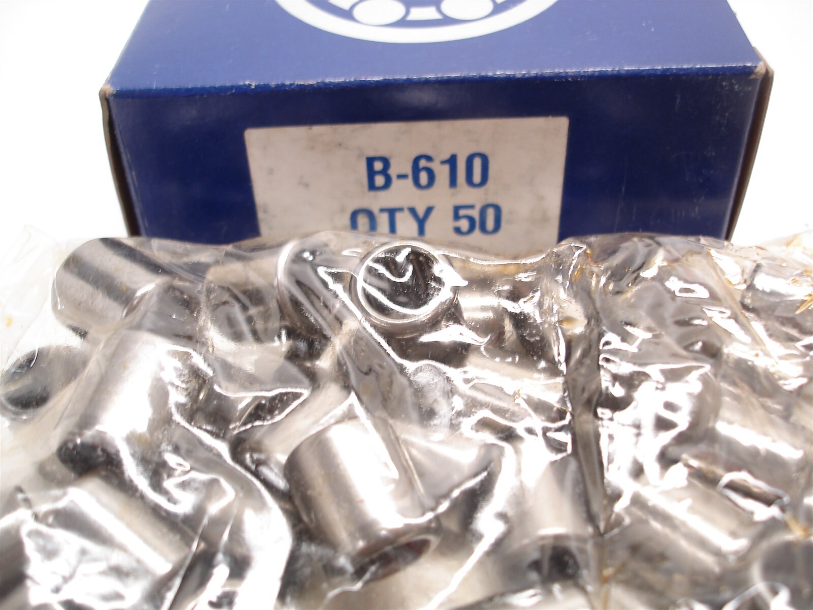 50 NEW TORRINGTON / KOYO B-610 NEEDLE ROLLER BEARING .5625″ OD x .375″ ID x .625