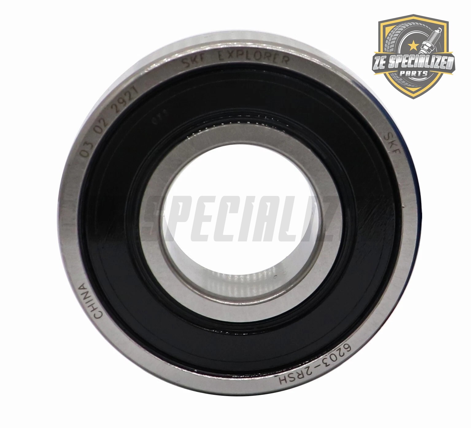 NEW 10 (Pack) 6203-2RSH C3 SKF 2 Shield Rubber Ball Bearing 17x40x12mm