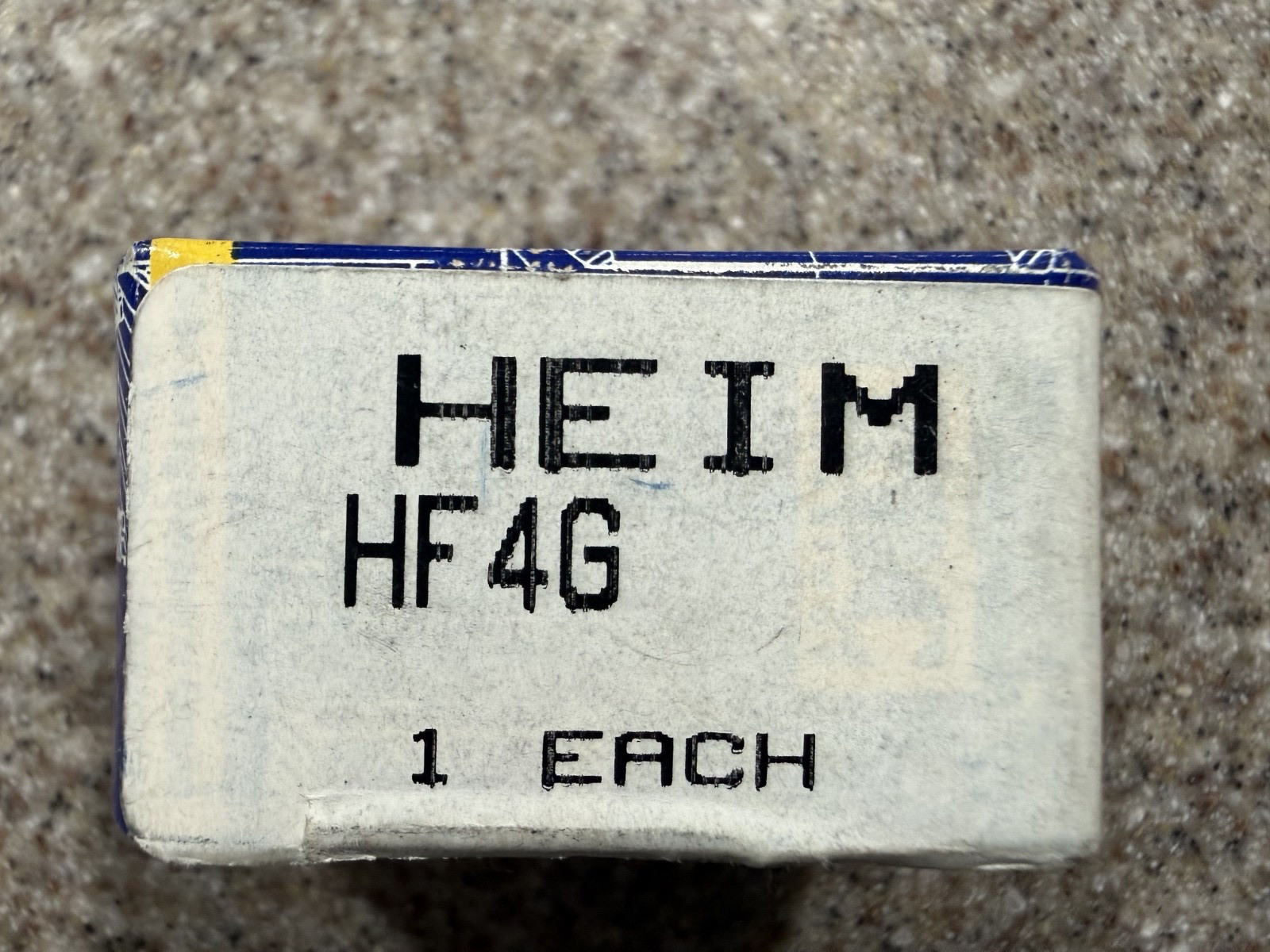 RBC HF4G Heim Spherical Rod End Bearing 1/4″ID; RH 1/4-28 Threads NOS
