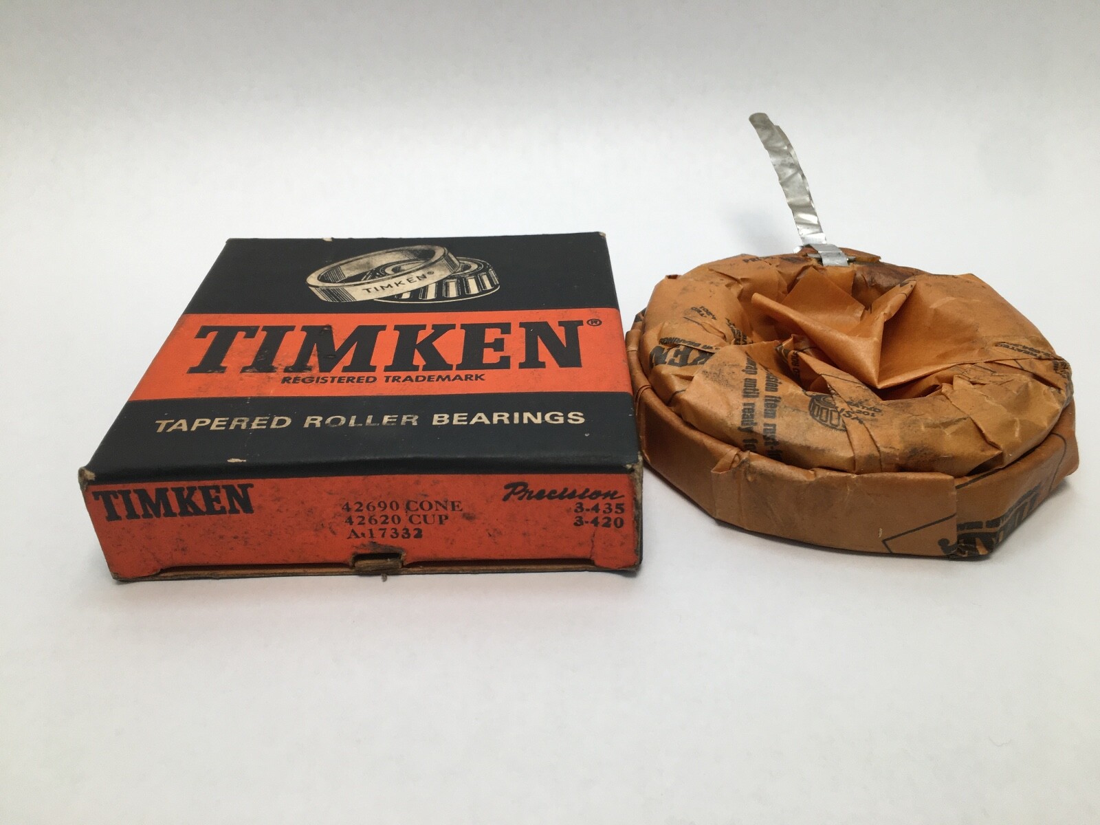 Timken 42690-3/42620-3 Taper Bearing Cone&Cup 3-1/16″ID 5″OD 42690 42620 *3 USA
