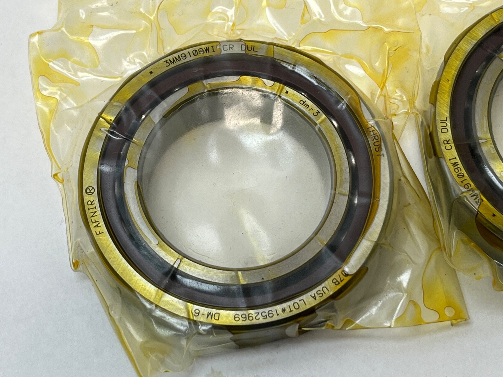 Fafnir 3MM9109WI-DUL Bearing 7009-A 3MM-9109-WI-CR-DUL Timken 45x75x16 mm 2 Pcs