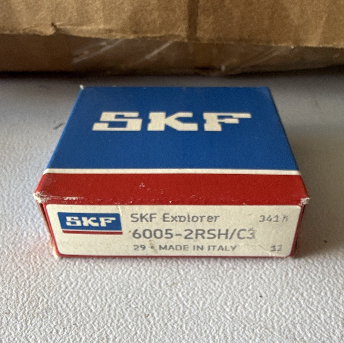 SKF Explorer 6005-2RSH/C3 Ball Bearing 25mm Bore 47mm OD 12mm Steel