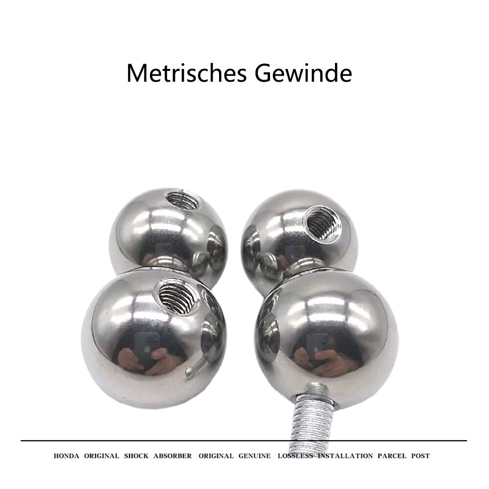 Stainless Steel Ball M2 to M20 Threaded Bearings Rod End 5mm to 60mm Blind Hole