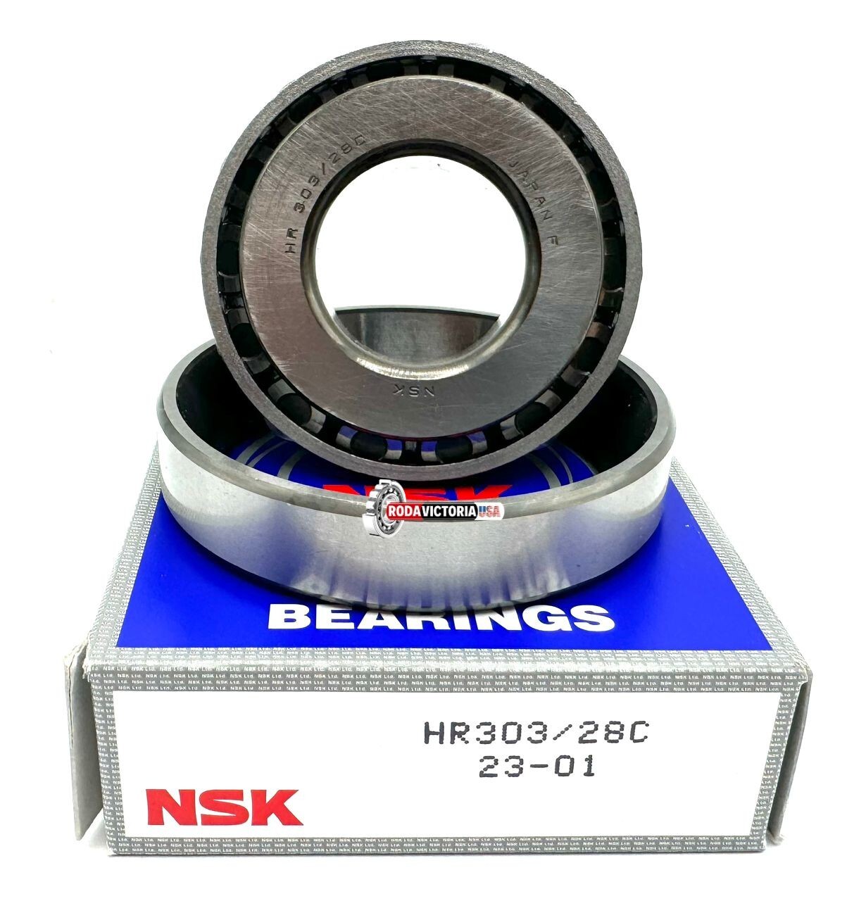 NSK JAPAN HR 303/28C Tapered Roller Bearing 28x68x19.75 mm