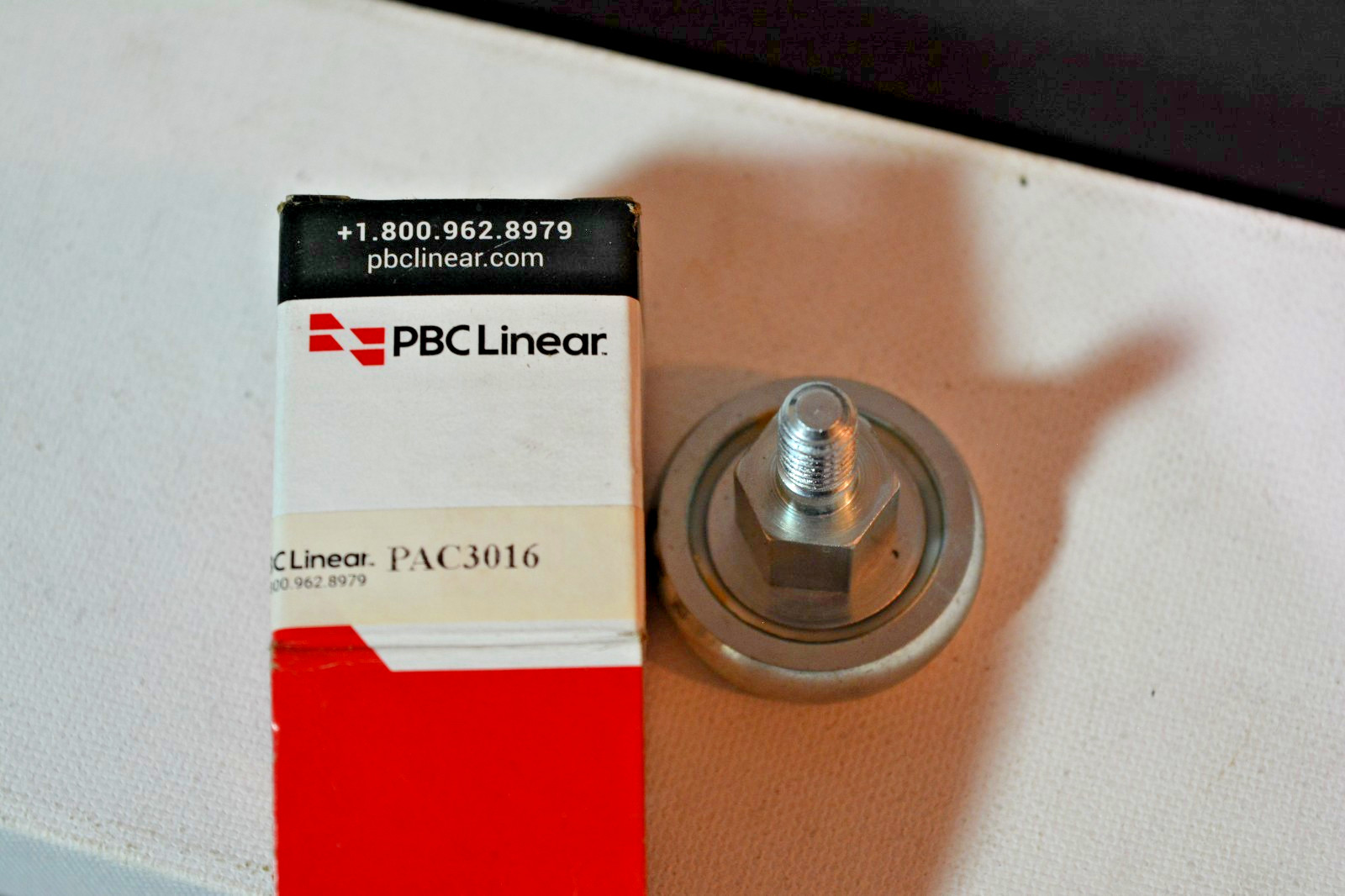 NEW PBC Linear PAC3016 Crown Roller Bearing, 1.380 Roller Dia
