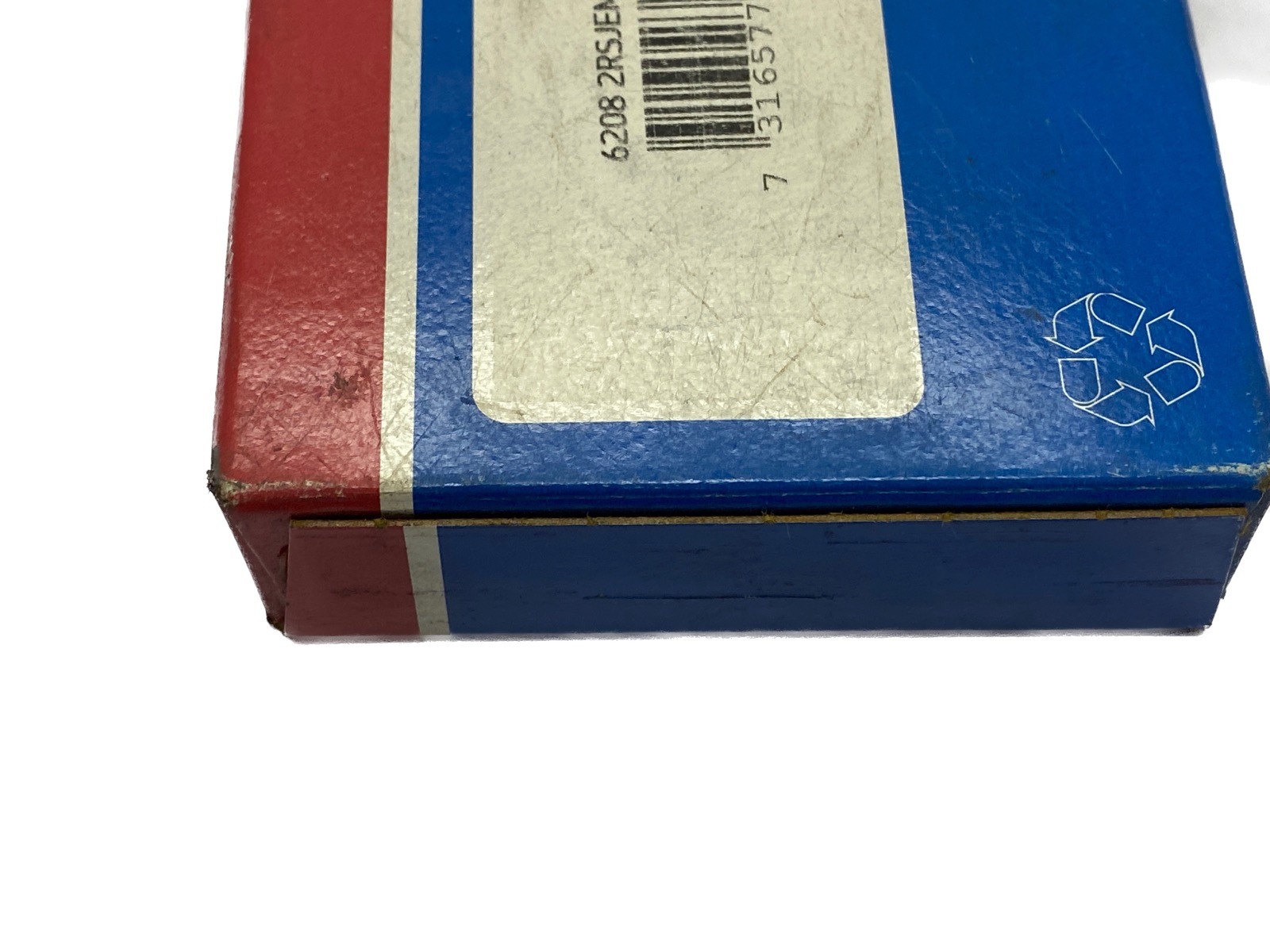 NIB SKF 40mm x 80mm x 18mm Double Sealed Deep Groove Ball Bearing 6208 2RSJEM