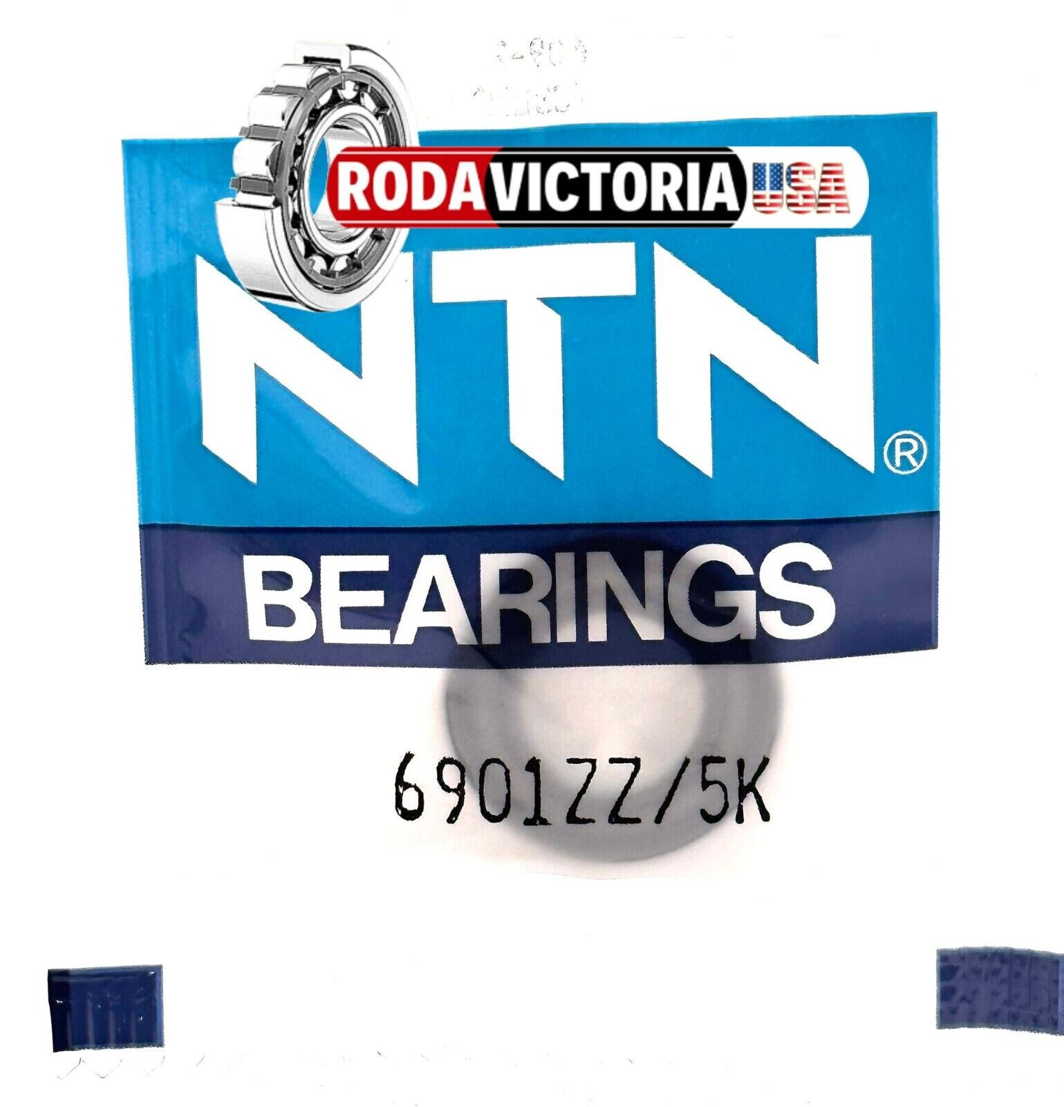 NTN JAPAN 6901 ZZ/5K DEEP GROOVE BALL BEARING, METAL SHIELDED 12x64x6mm 61901zz