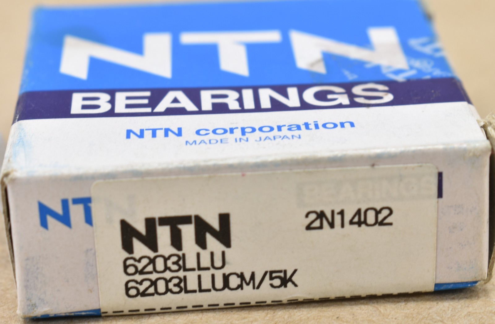 NTN 6203LLUCM/5K, Single Row Deep Groove Ball Bearing, Sealed, 17x40x12 mm