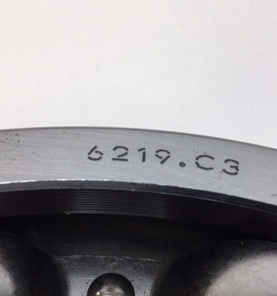 FAG 6219-C3 Ball Bearing Deep Groove 95mm ID X 170mm OD X 32mm W 6219C3