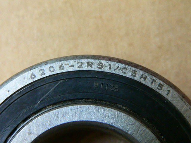 Skf 6206-2Rs1/C3ht51 Single Row Ball Bearing