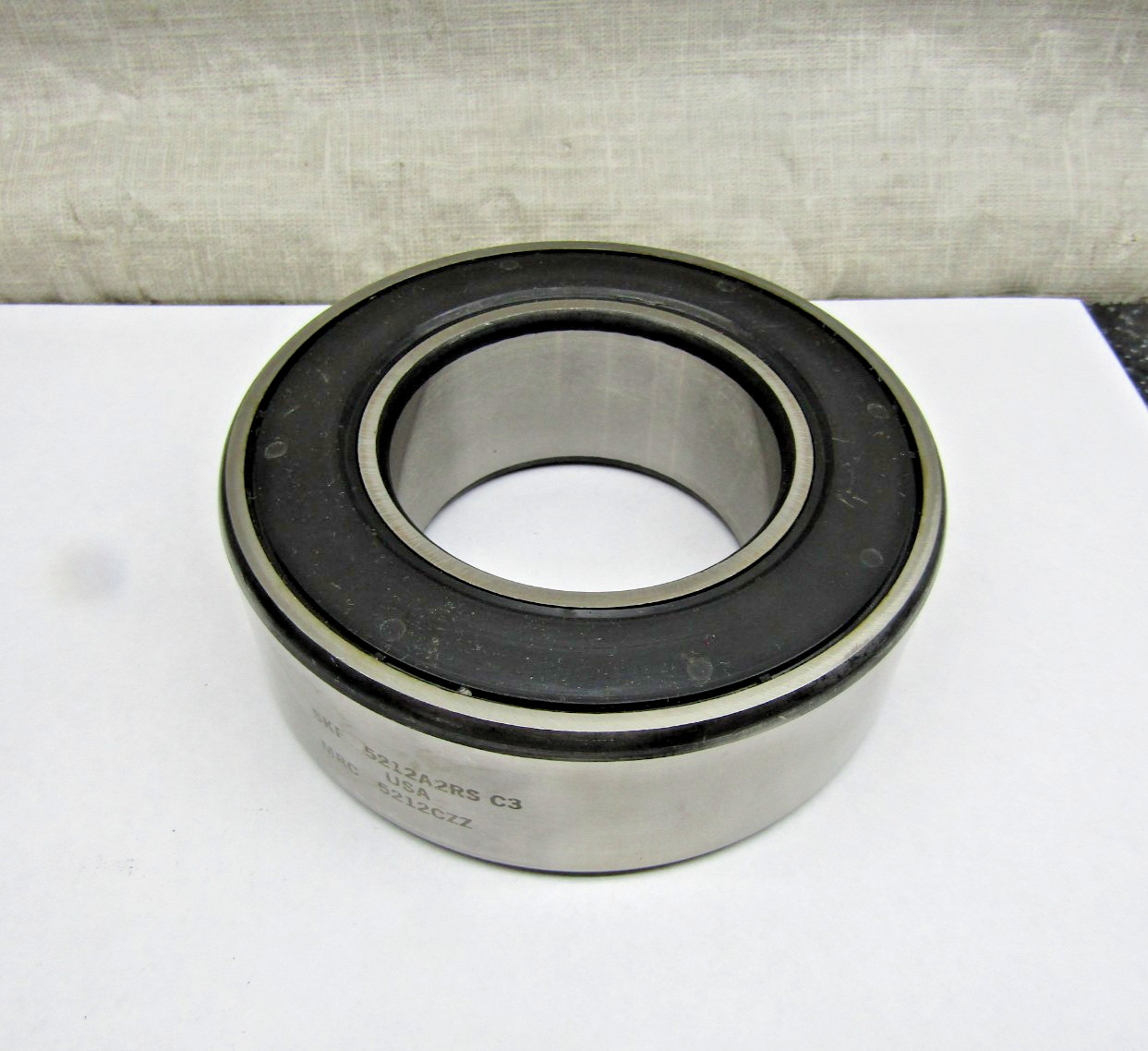 SKF 5212A 60mm X 110mm X 1-7/16″ Angular Contact Bearing Made in USA