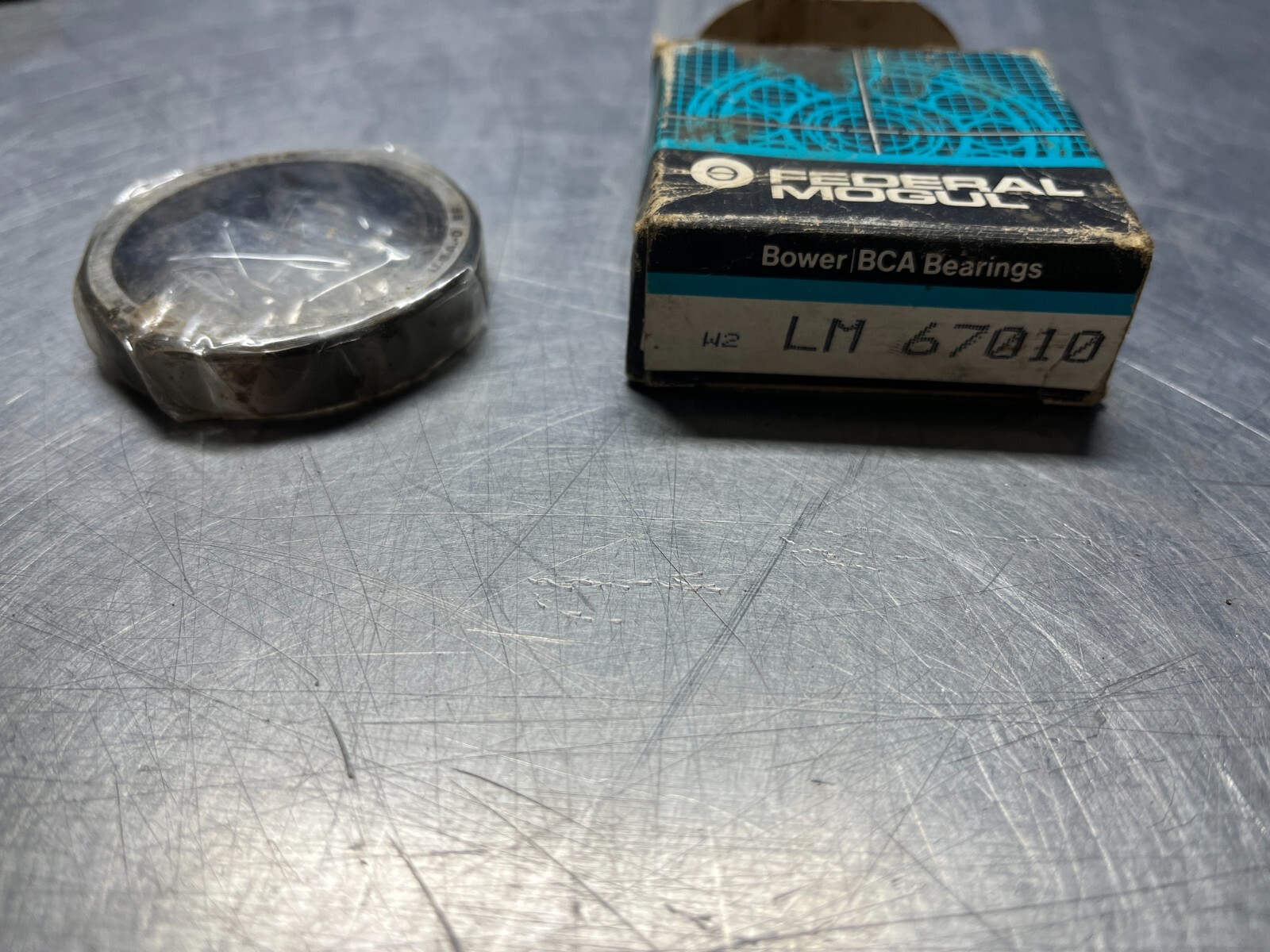 LM67010 Federal Mogul Tapered Roller Bearing Cup 2.328″ Dia x 0.4650″ W