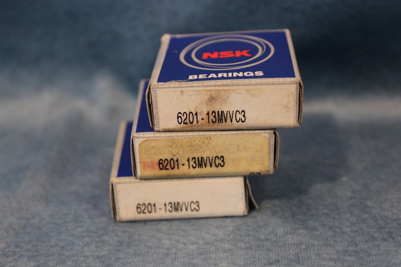 (New) NSK 6201-13MVVC3 Ball Bearing “Lot of 3 Bearings”
