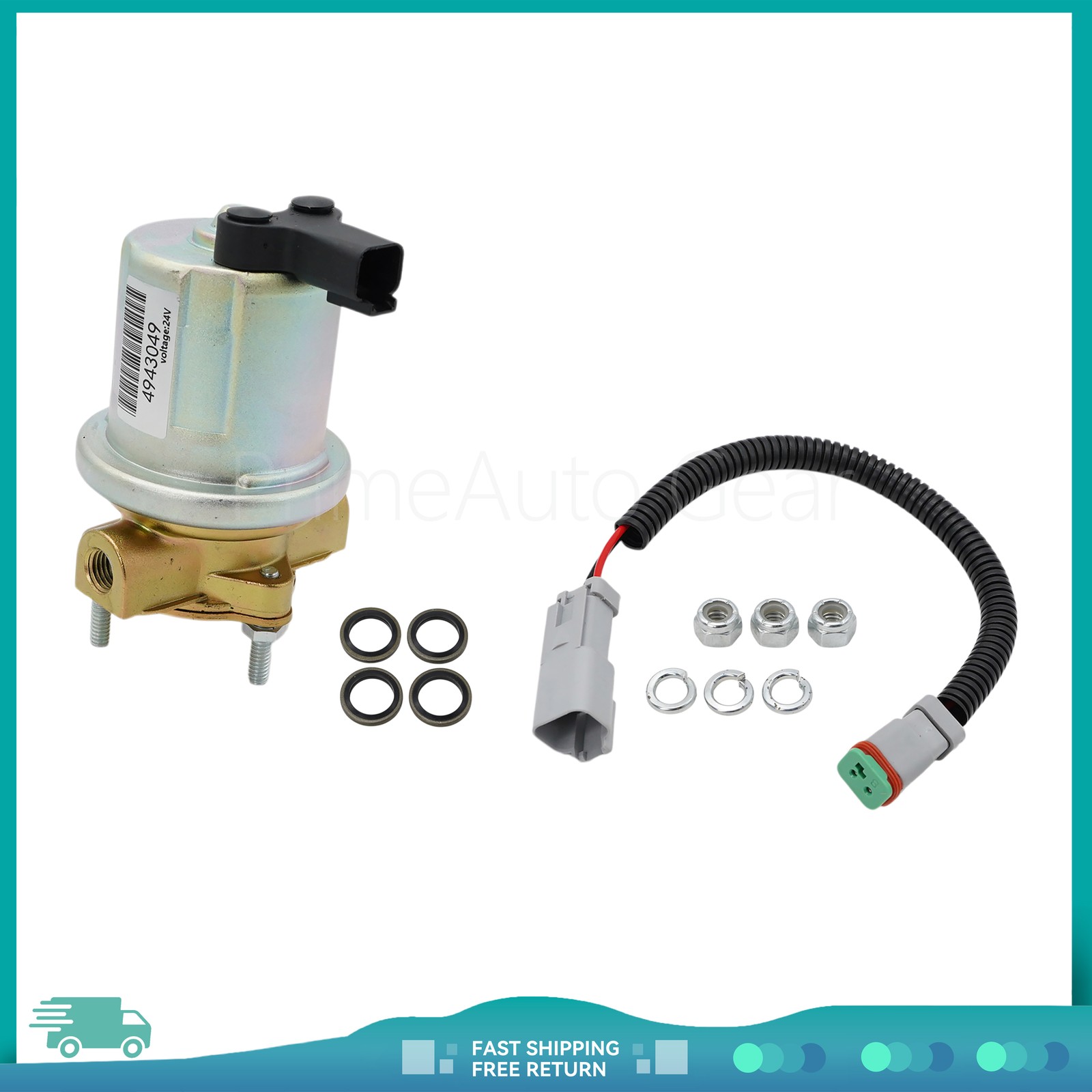 For QSB5.9 4935731 4932708 4943049 5362274 24V Fuel Transfer Pump Fuel lift Pump