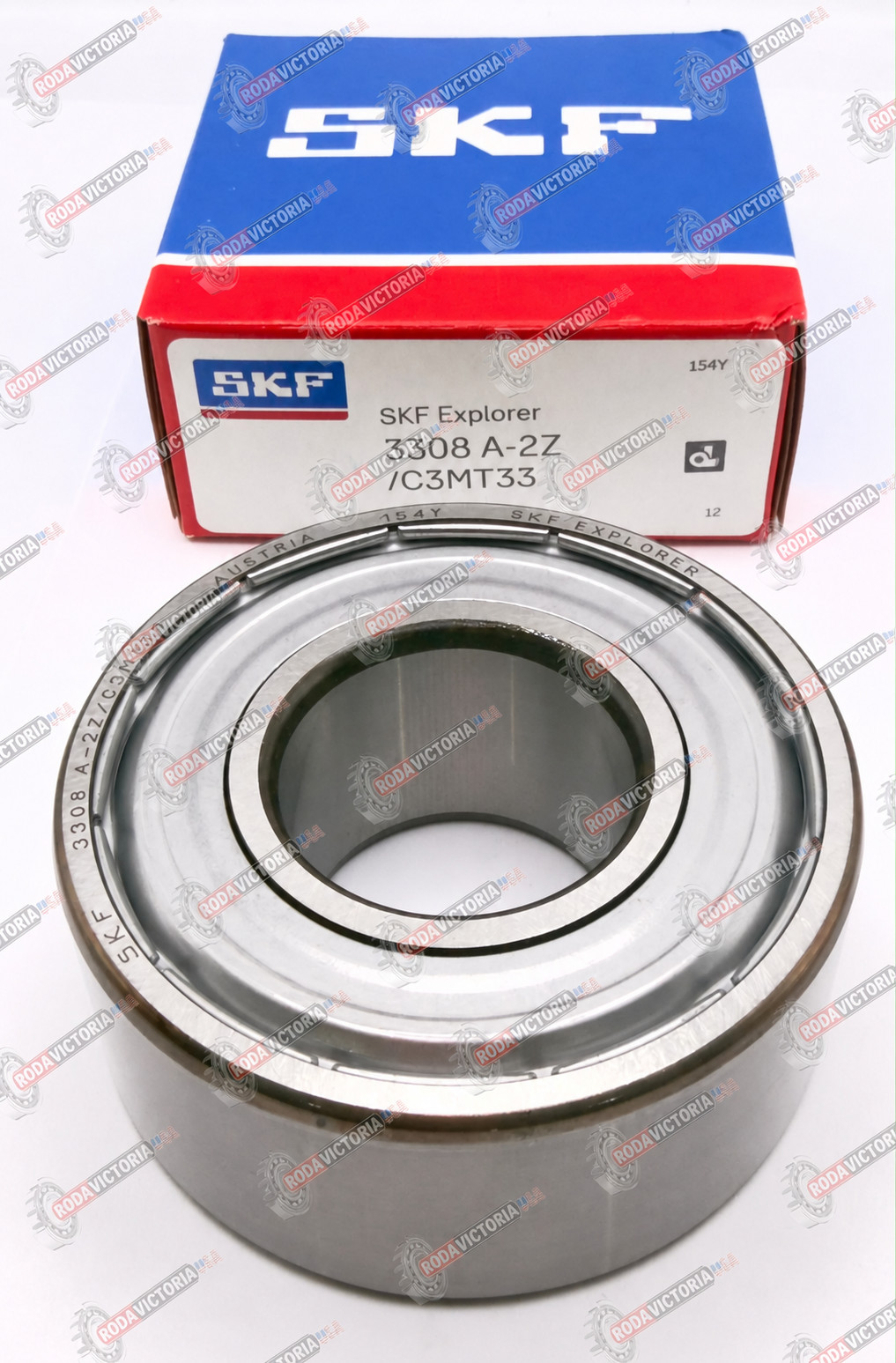 SKF 3308 A 2Z/C3MT33 Angular Contact Ball Bearing Shielded 5308-ZZ 40x90x36.5 mm