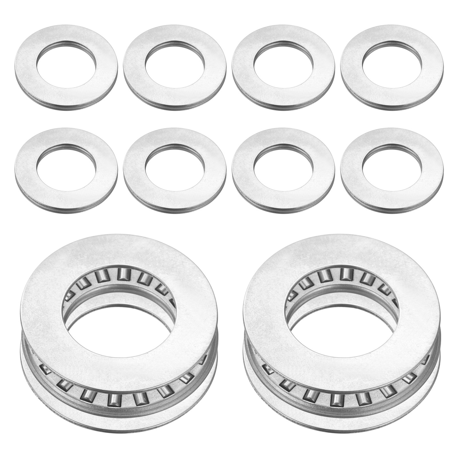 10pcs NTA916 Needle Roller Thrust Bearings with Washers 9/16″x1″x1/8″