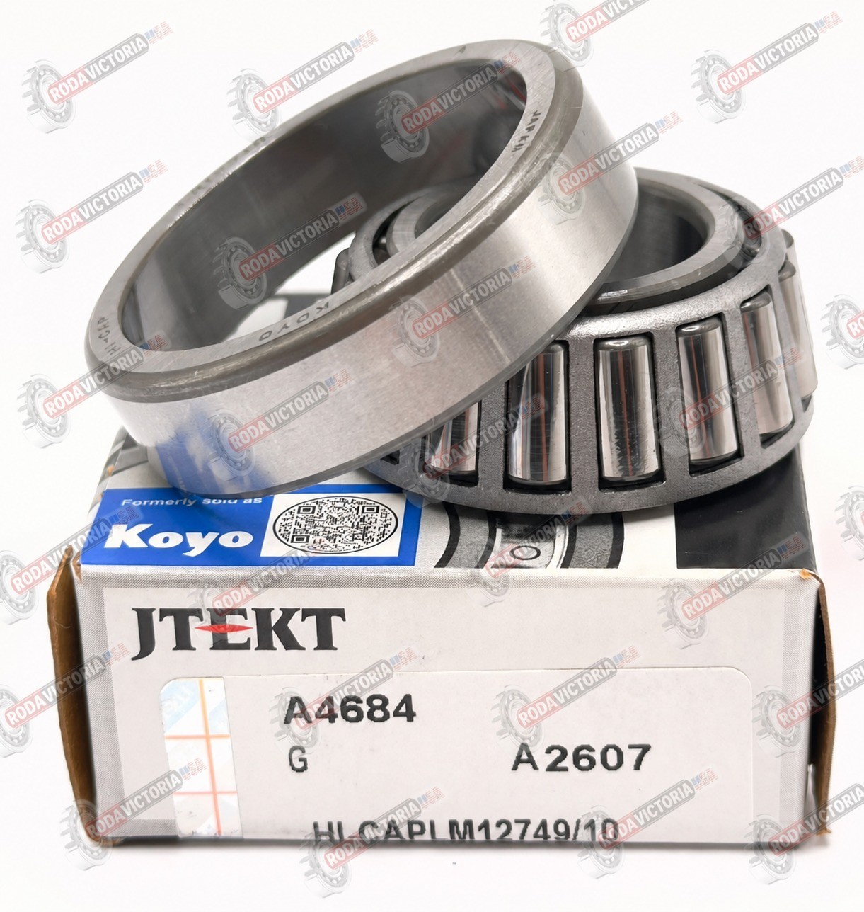 Koyo Japan LM12749 LM1271010 SET12 Tapered Roller Bearing 21.98×45.23×16.63 mm