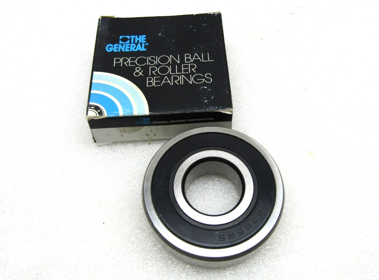 General Bearing 6305-2RS 25mm X 62mm X 17mm Sealed Bearing
