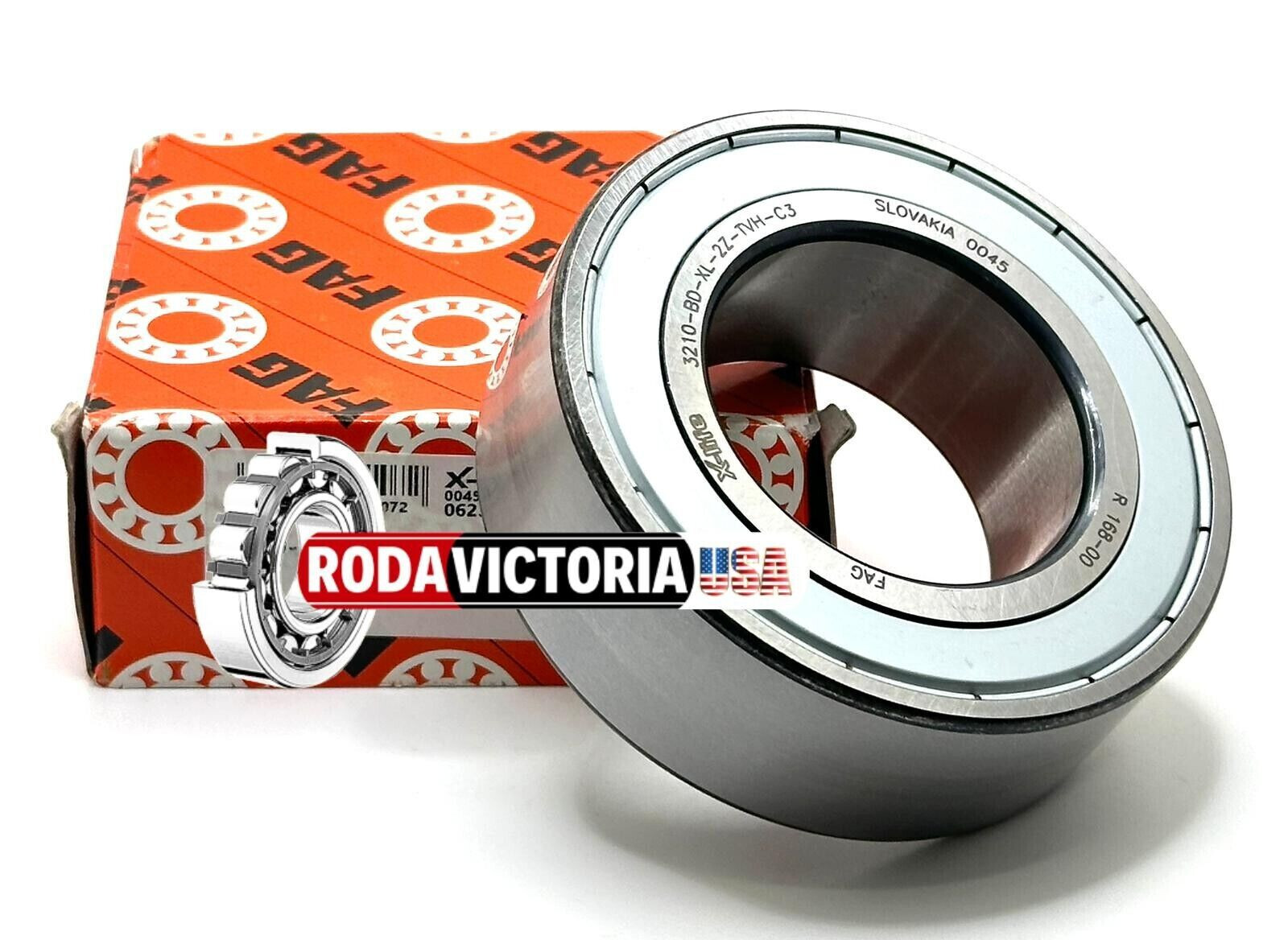 FAG 3210 BD XL ZZ TVH C3 ANGULAR CONTACT BALL BEARING 50x90x30,2mm 5210-ZZ