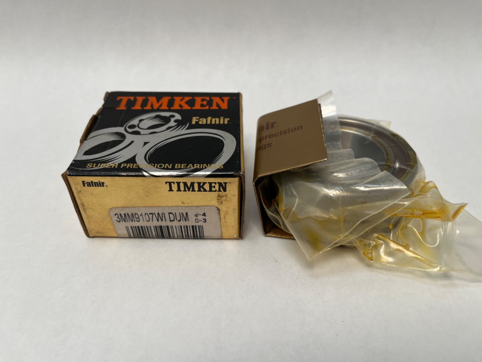Fafnir 3MM9107WI-DUM Bearing 35x62x14 mm 7007A 7007E 3MM 9107 WI DUM USA 2 Pcs