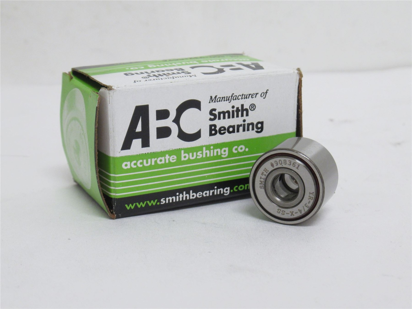 235450 New In Box; Smith YR-3/4-X-SS Yoke Roller 1/4″ID x 3/4″OD x 1/2″ Width