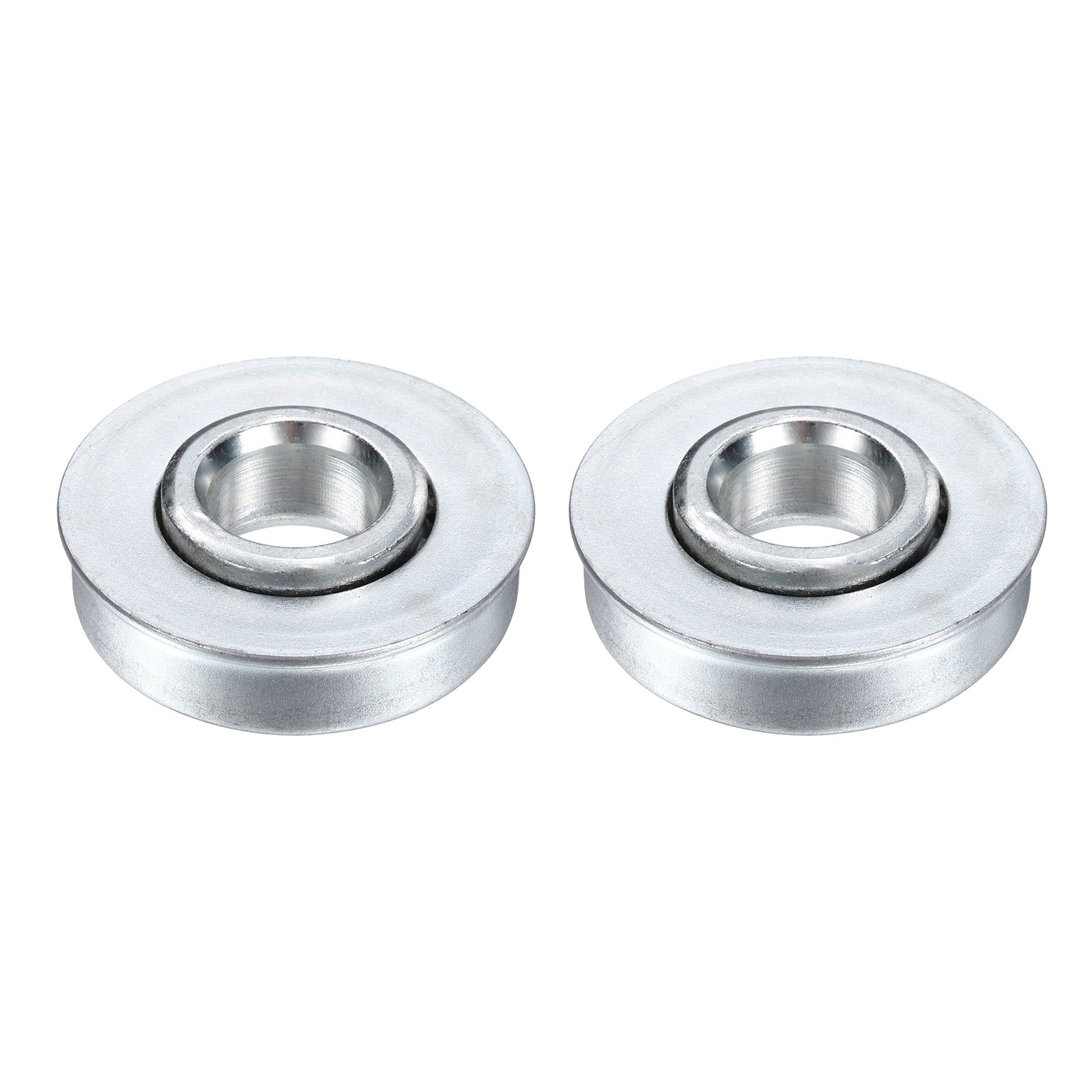 2Pcs Radial Bearings, 1/2″ ID, 1-3/8″ OD, 15/32″ Thickness, 1-15/32″ Step OD