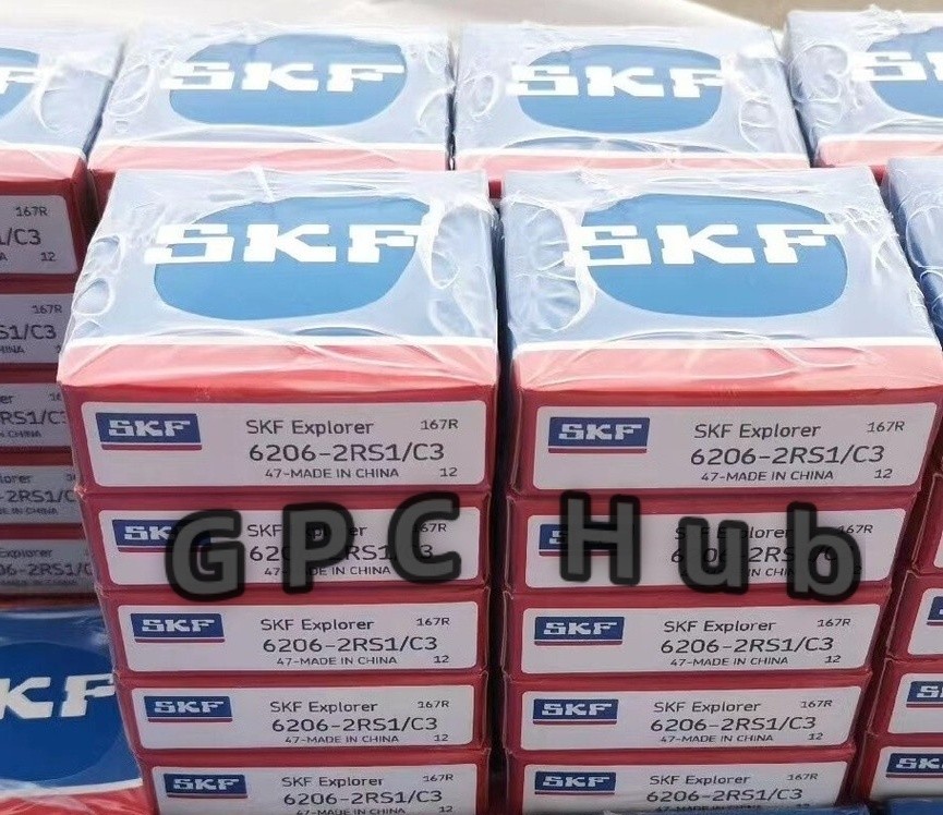 1PCS Brand New SKF 6206-2RS1/C3 Deep Groove Ball Bearing Fast delivery