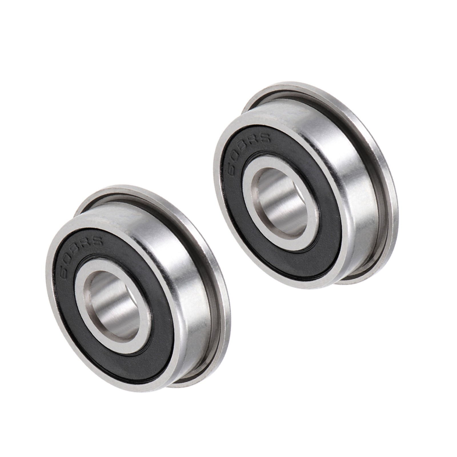 Deep Groove Ball Bearing, F608-2RS Double Shields for Machinery, 2-Pieces