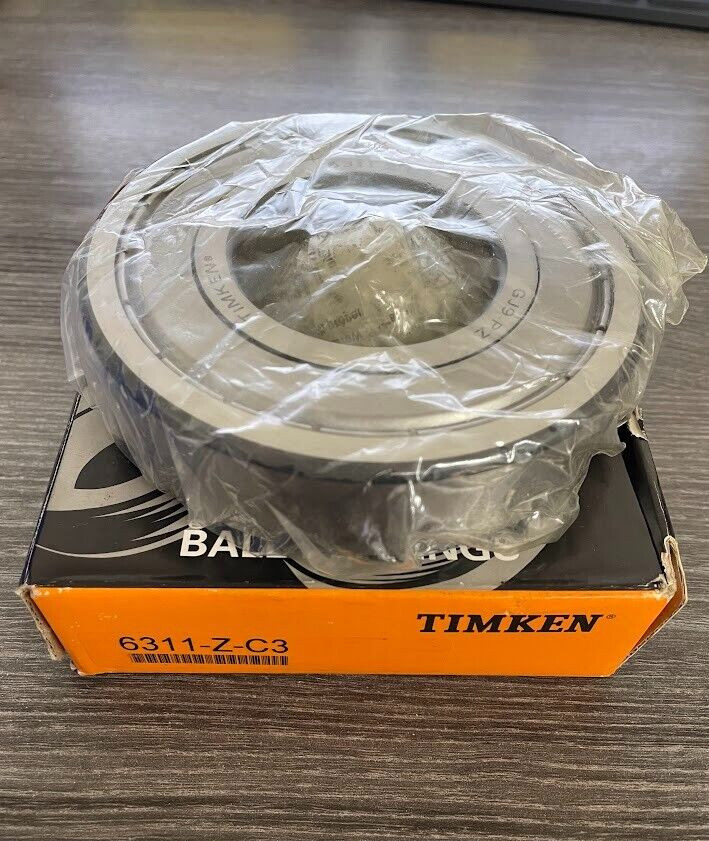 6311-Z-C3 Timken 6311-Z/C3 Deep Groove Ball Bearing Single Shielded 55x120x29 mm