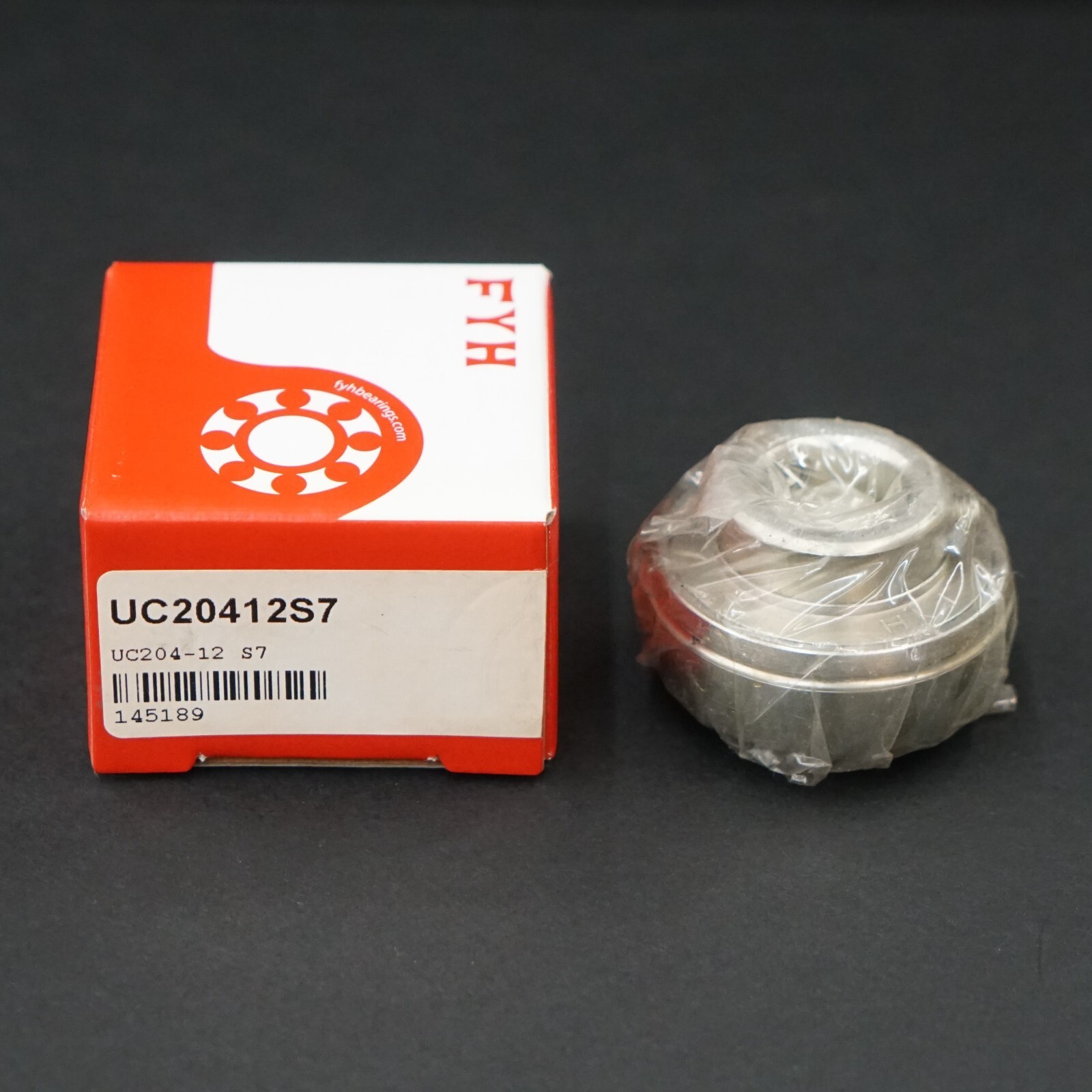 FYH UC20412S7 Ball Bearing Insert Bearing, 3/4″ ID x 1.85″ OD