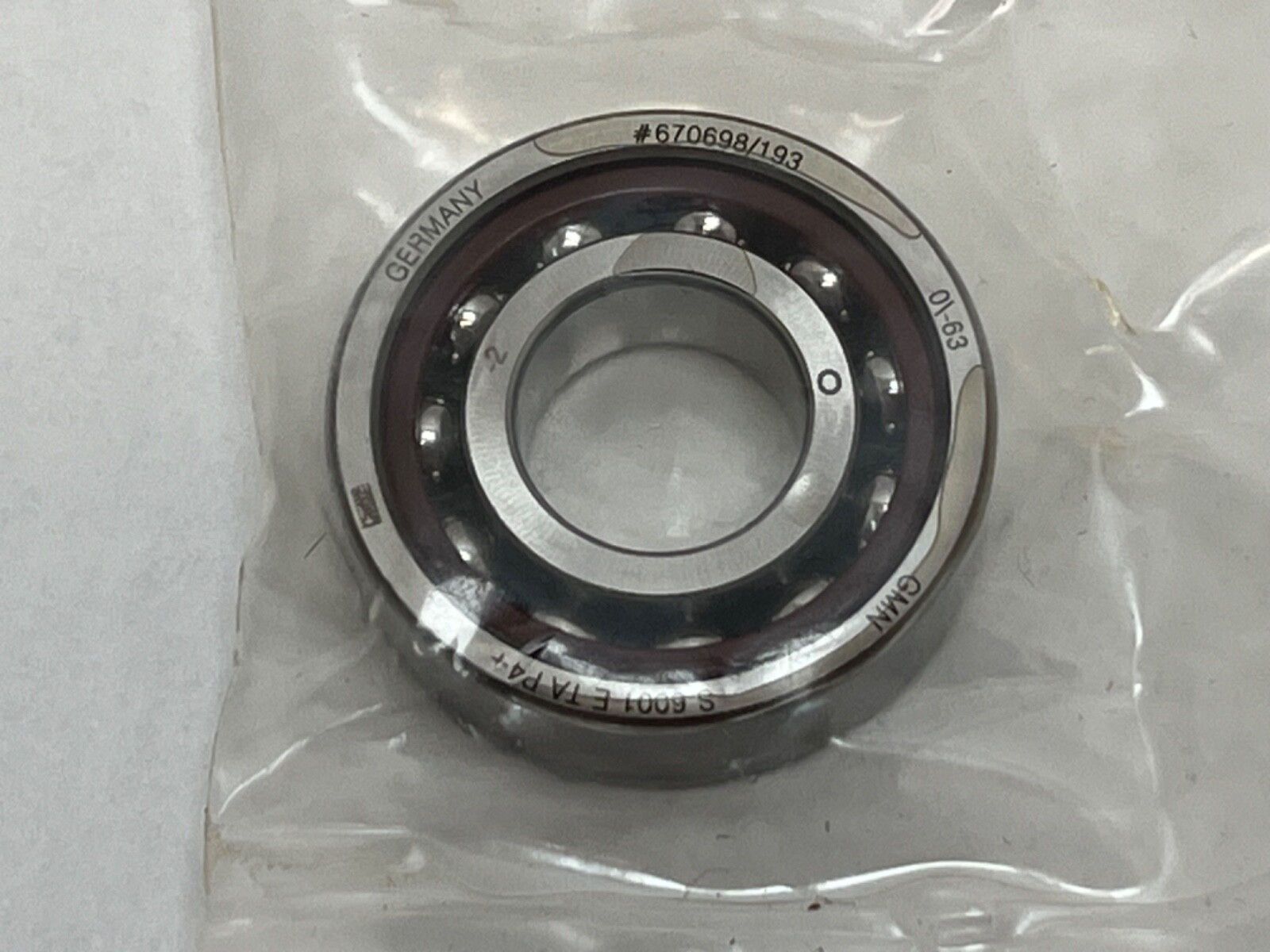 GMN S6001ETAP4 Angular Bearing 7001C S-6001-E-TA-ABEC7 12x28x8 mm