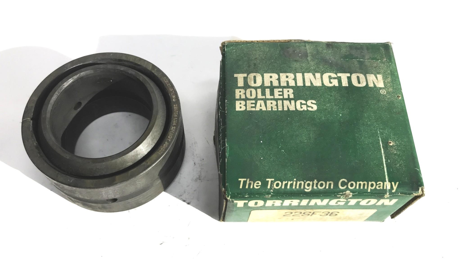 Torrington Spherical Plain Bearing with Fitting Crack Joint 22SF36 NOS