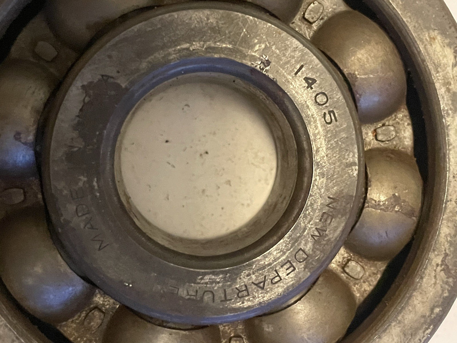 New Departure 1405 Shielded Ball Bearing – See Description