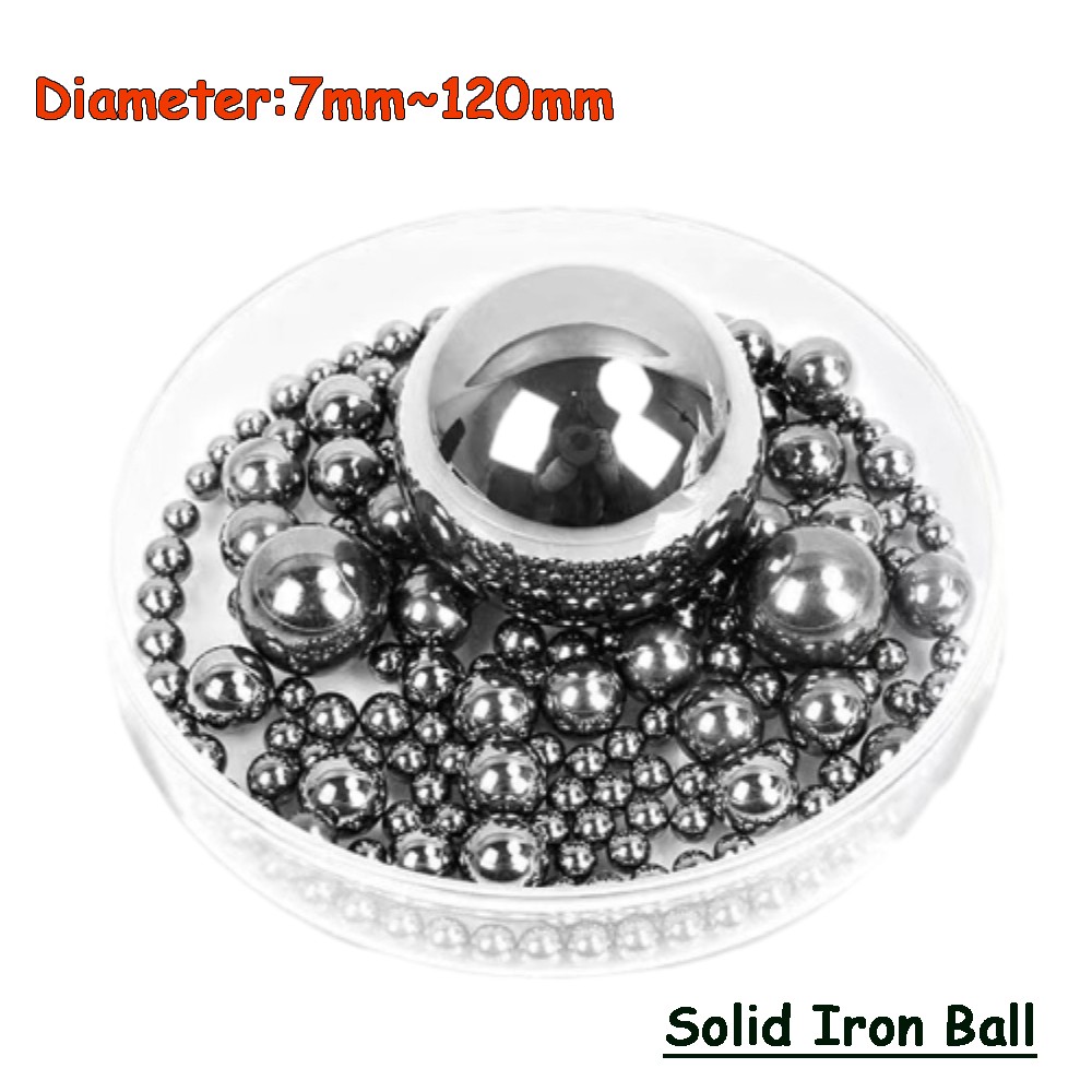 Bearing Steel Ball High Precision Solid Balls Smooth Iron Beads 7mm ~ 120mm