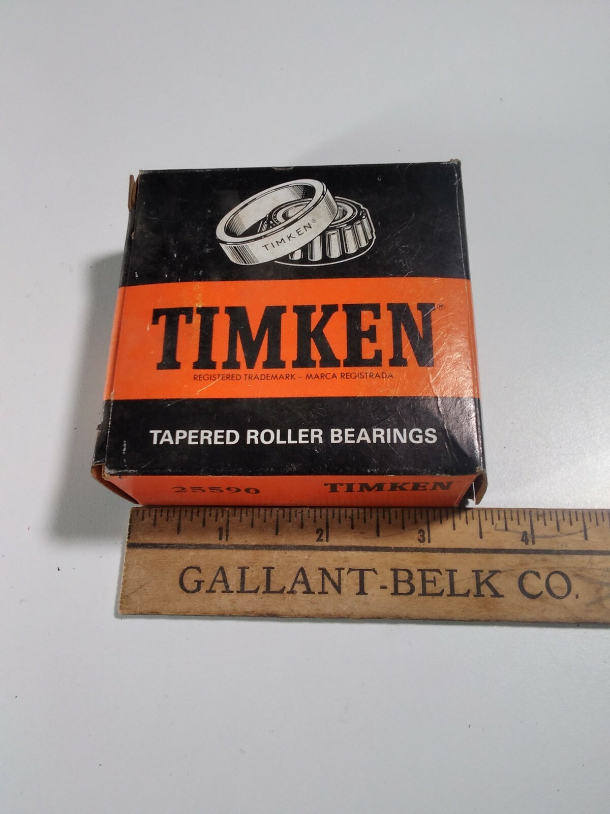 Timken 25590 Tapered Roller Bearing NOS Vtg 1980s Quality Made in USA!