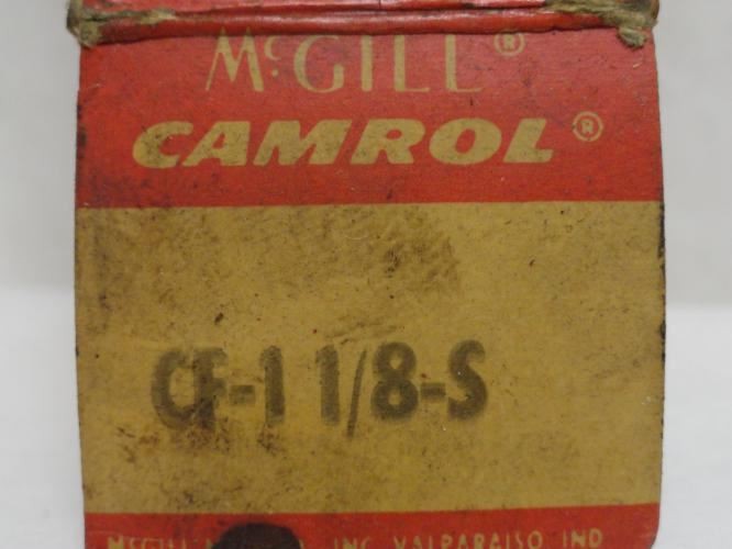 205717 Old-Stock; McGill CF-1-1/8-S Flat Cam Follower 1-1/8″ Roller OD x 5/8″ W
