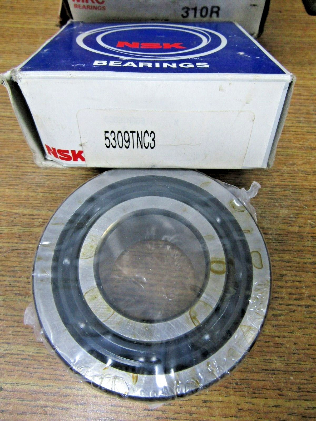 👀 NEW NSK DOUBLE ROW ANGULAR CONTACT BEARING 45mm BORE 100mm OD 5309TNC3