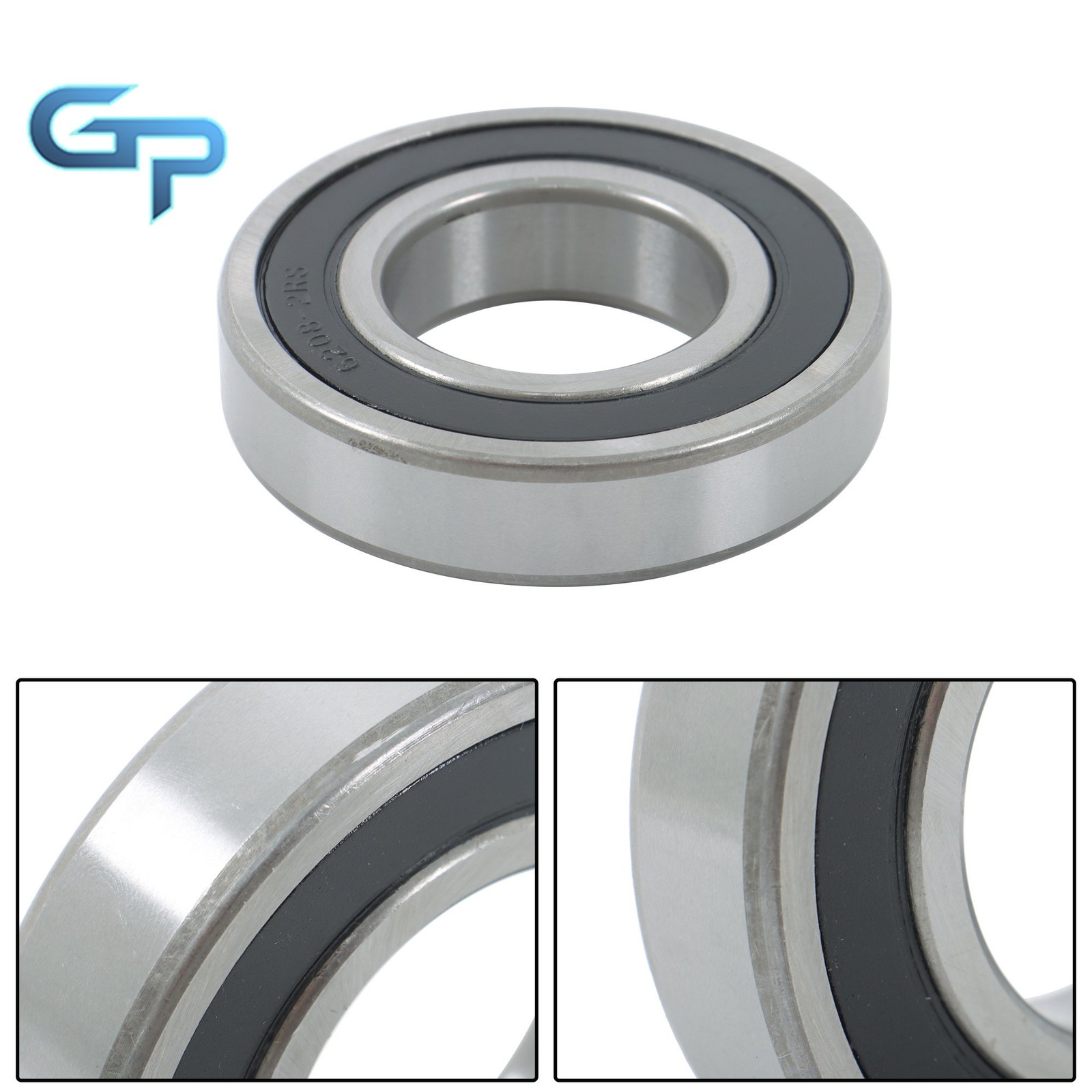 6208-2RS Ball Bearings 4pcs Set 40x80x18mm Double Sealed