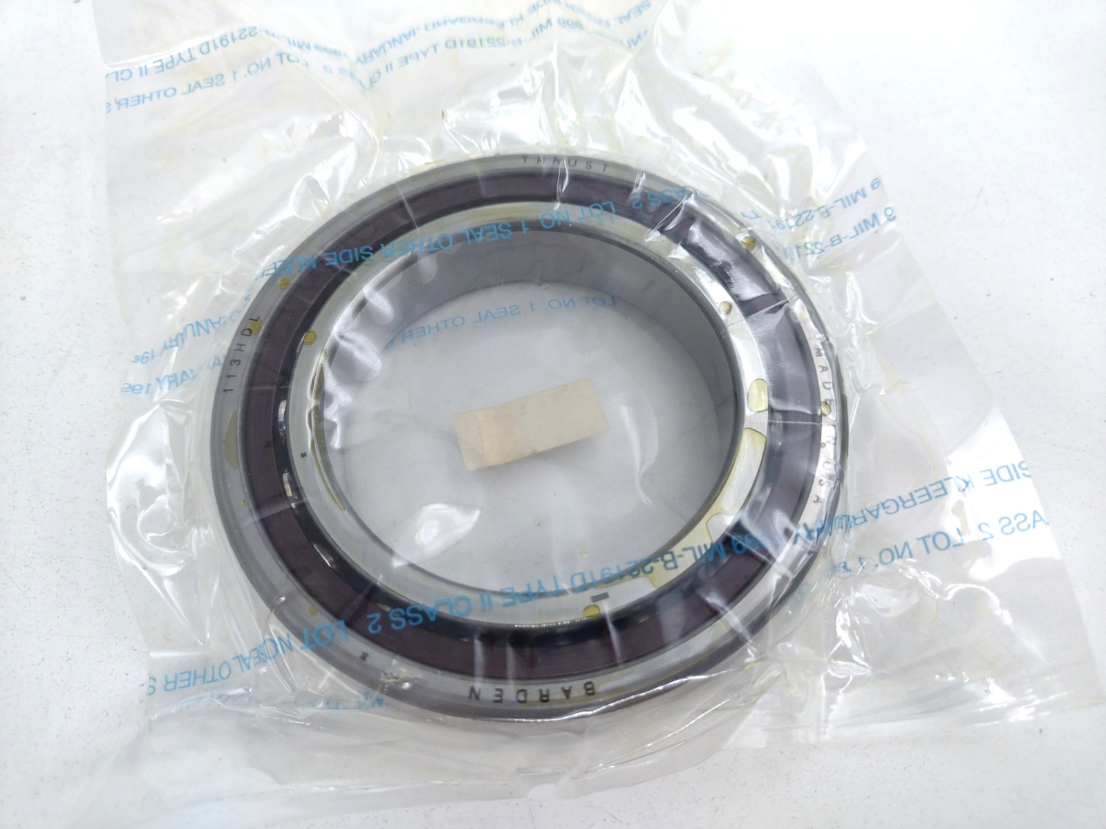 *** Barden 113HDL Angular Contact Bearing 65mm Bore (2 pcs/1 set)