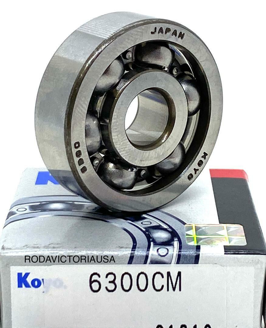 KOYO 6300 CM DEEP GROOVE BALL BEARING OPEN TYPE, NO SEALS 10x35x11 mm