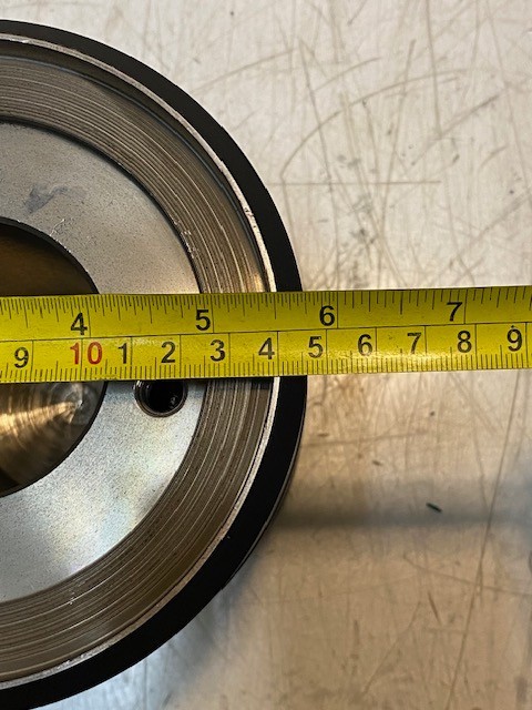 Bottom Roller Assembly 7″ Tall 5-3/4″ OD 60mm Bottom Bore