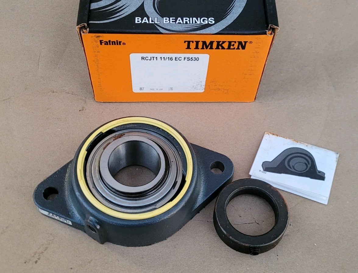 Timken Fafnir RCJT 1-11/16 EC FS350 Flanged Bearing 1-11/16″ Bore
