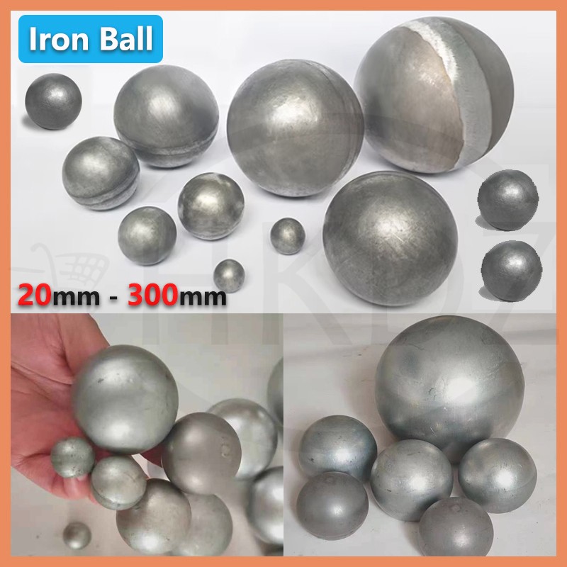 Hollow Iron Ball Decorative Railing Round iron Ball Diameter Ø 20mm to Ø300mm