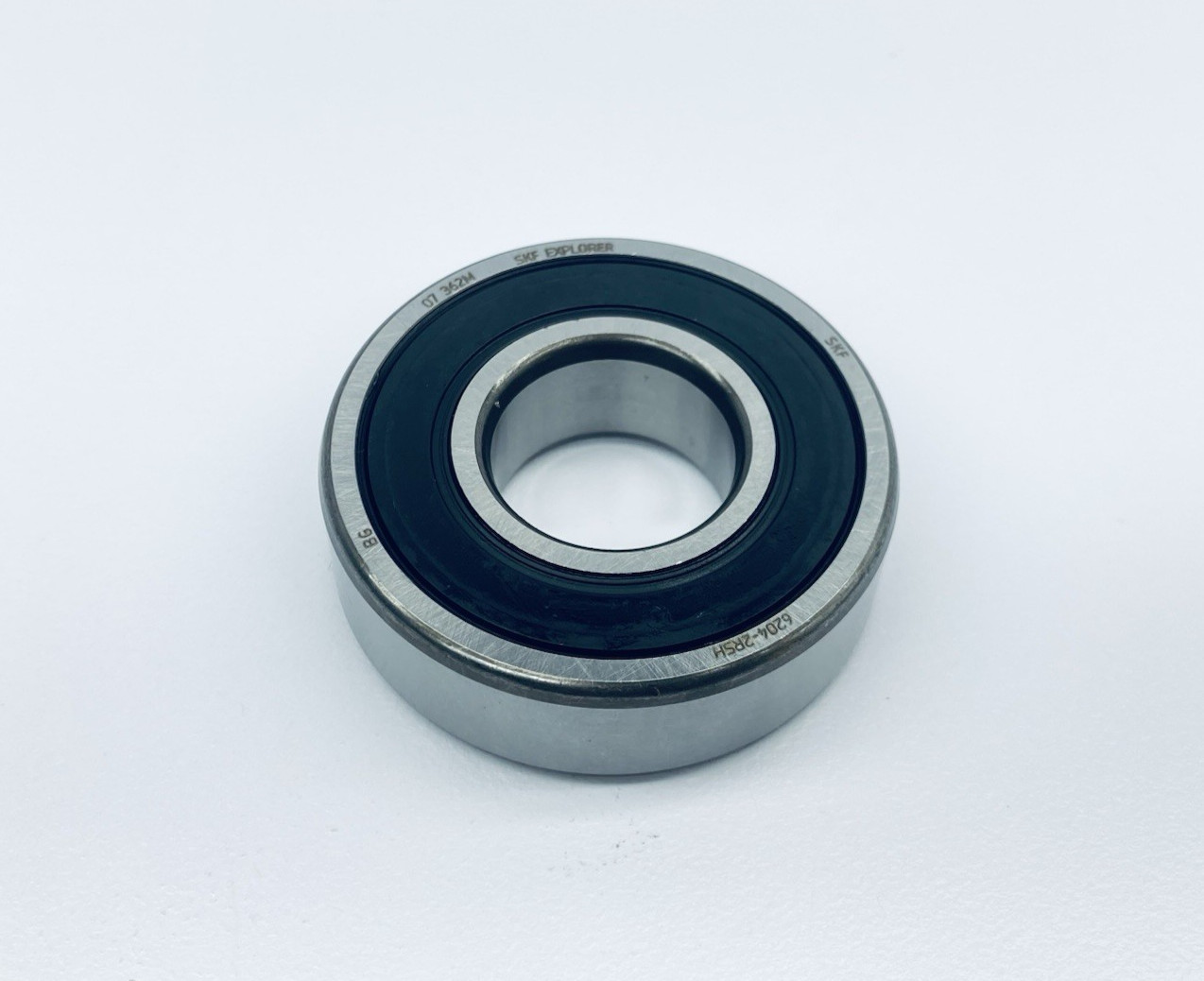 Lot Of 2 SKF 6204-2RSH Double Rubber Seal Ball Bearing 20mmID 47mmOD 14mmW
