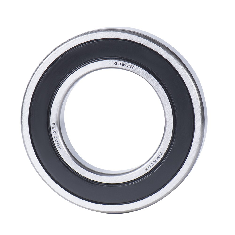 2 Pack New TIMKEN 6007-2RS 35X62X14MM Double Rubber Seal Ball Bearings Metal