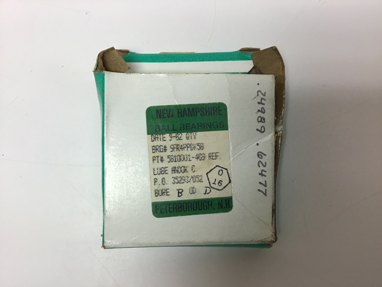 NEW New Hampshire 581001-409 Ball Bearings