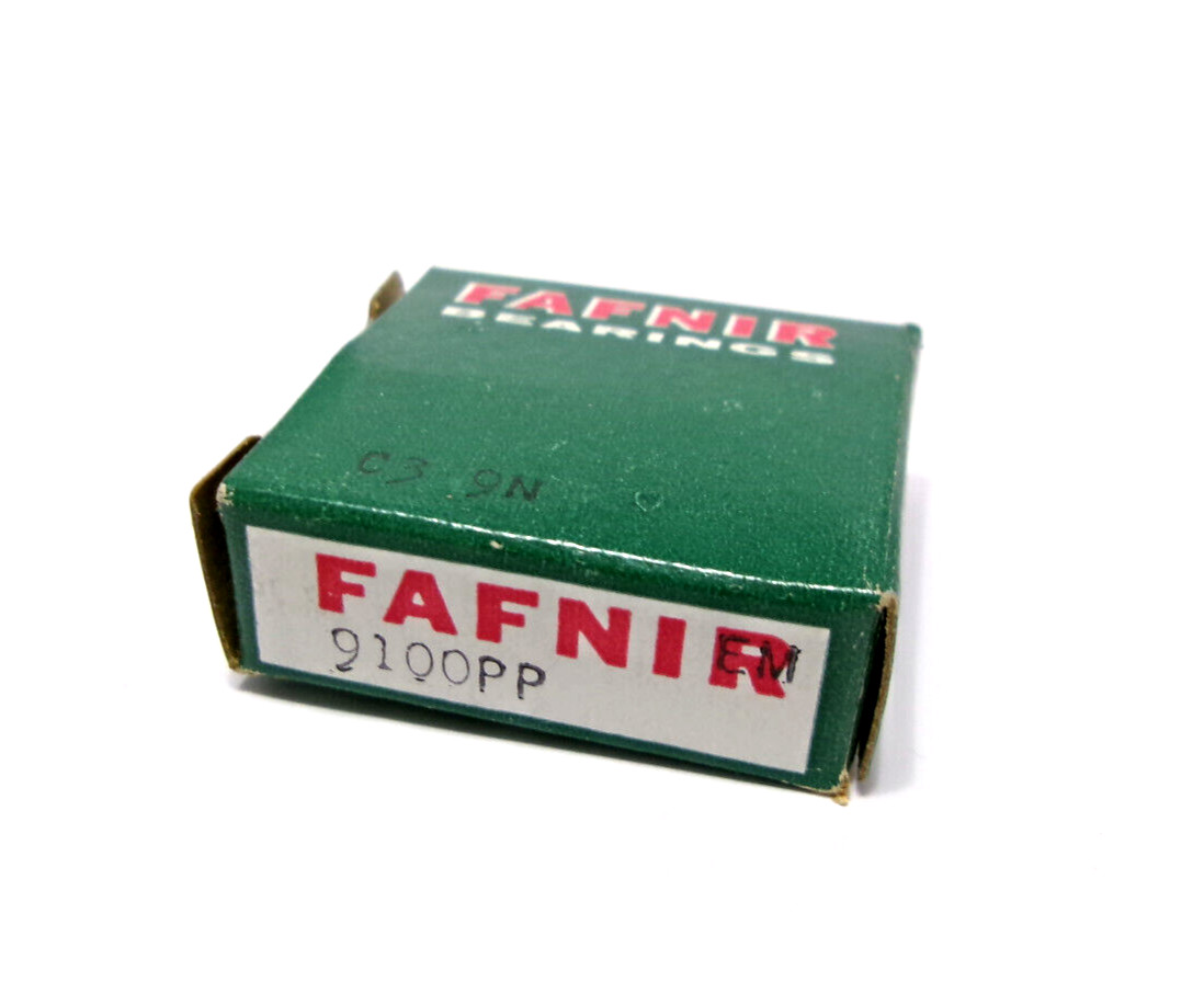 FAFNIR 9100PP Double Sealed Ball Bearing 10x26x8mm